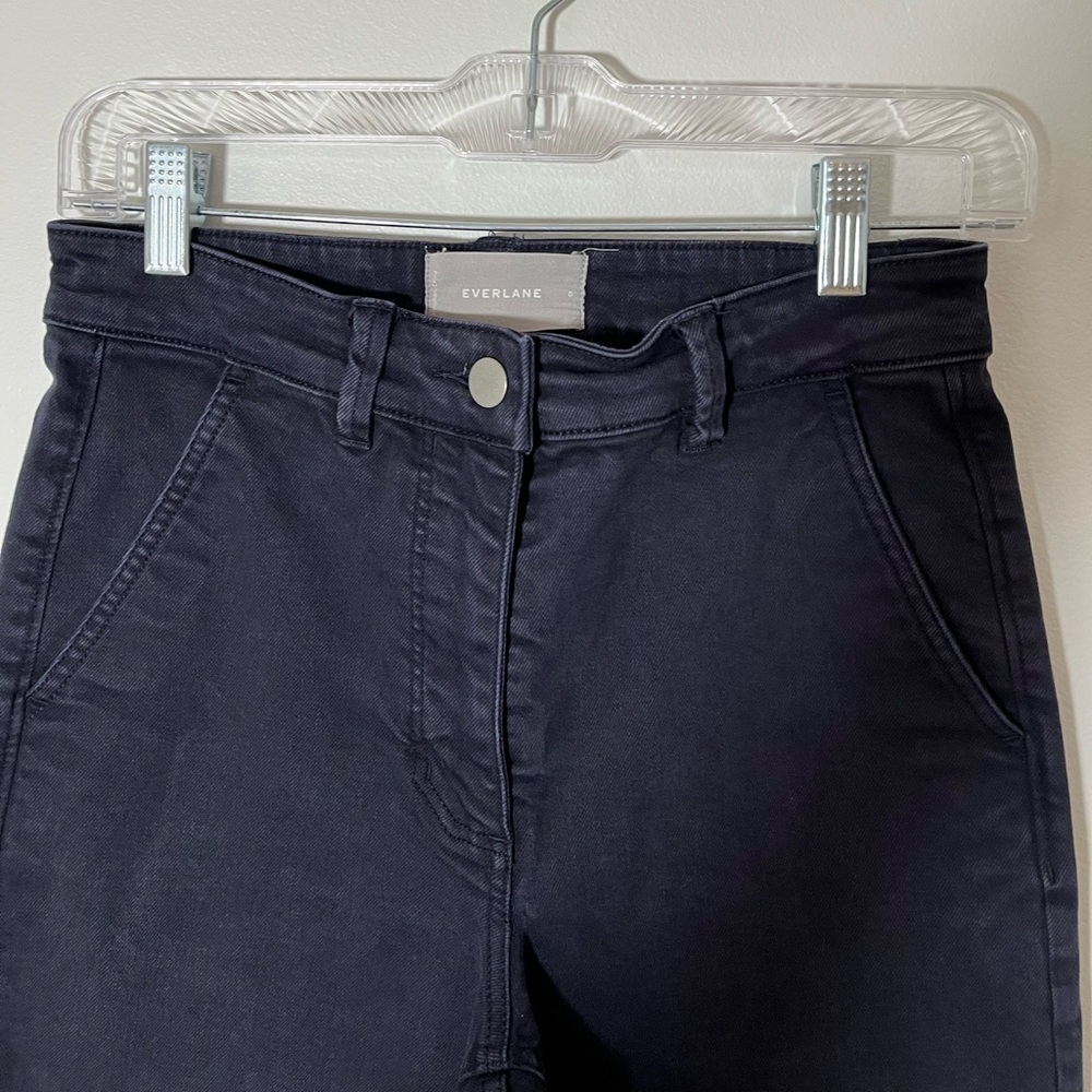 Everlane Women’s Cropped Wide leg pants Size Small - Picture 3 of 6